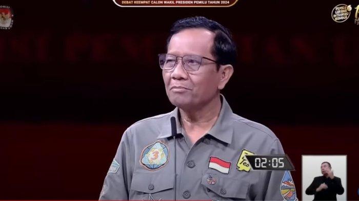 Mahfud MD, Cawapres nomor urut 03 berpasangan dengan Ganjar Pranowo di Pilpres 2024.