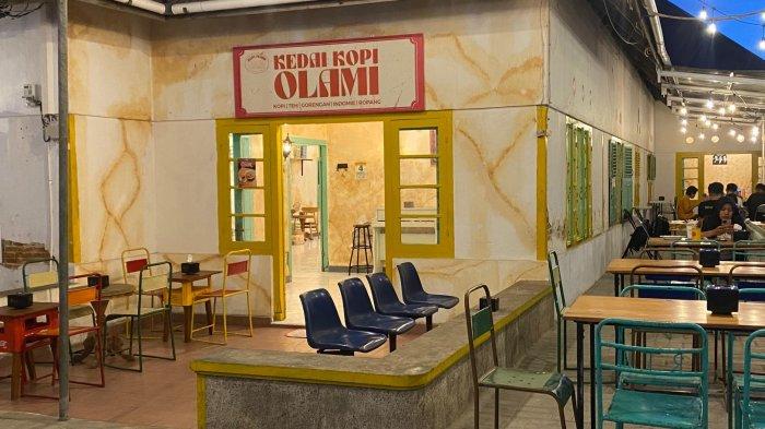 Kedai Kopi Olami, di Jl. Hb. Jasin, Kelurahan Limba B, Kecamatan Kota Selatan, Kota Gorontalo.