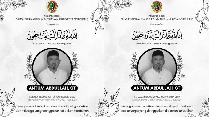 Antum Abdullah dikabarkan meninggal dunia pada Rabu (25/12/2024) malam.