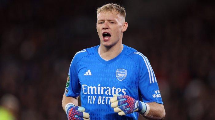 Aaron Ramsdale tak lagi jadi kiper utama di Arsenal