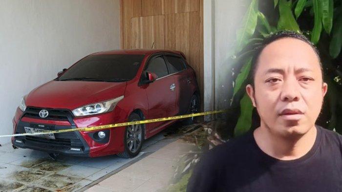 BOM MOLOTOV -- Teror Bom Molotov di rumah Manager PT Gorontalo Minerals, Didit Hatmoko, Senin dini hari (12/5/2025). Didit berada di luar daerah saat hal itu terjadi. Hanya ada istri dan anaknya di rumah.