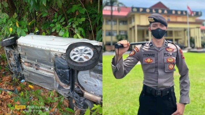 Bripda Tyonari Justisia Umboh yang meninggal kecelakaan lalu lintas di Minahasa Selatan