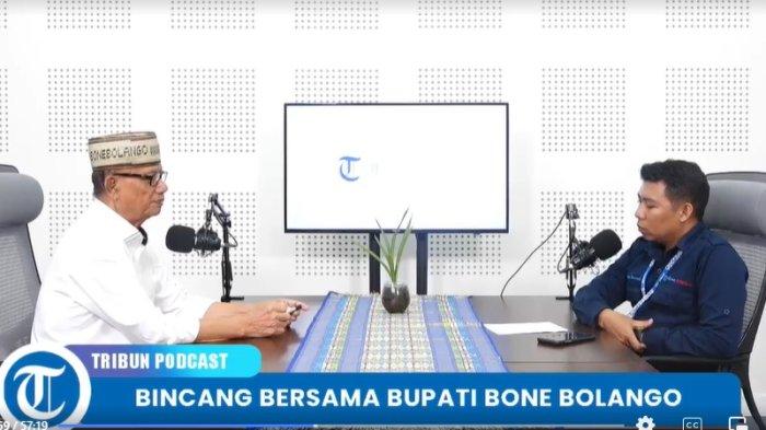 TRIBUN PODCAST--Bupati Bone Bolango, Ismet Mile hadiri di acara Tribun Podcast. Acara ini dipandu Editor Tribun Gorontalo, Wawan Akuba, Senin (25/3/2025).