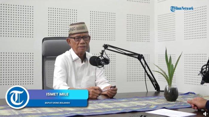 TRIBUN PODCAST--Bupati Bone Bolango, Ismet Mile hadiri di acara Tribun Podcast. Acara ini dipandu Editor Tribun Gorontalo, Wawan Akuba, Senin (25/3/2025).