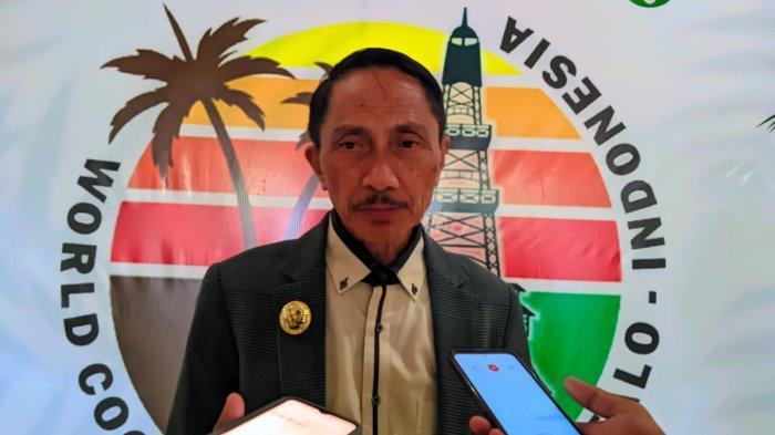 Bupati Gorontalo Nelson Pomalingo bahas delapan poin umum dalam rapat Forkopimda, Senin (13/5/2024).