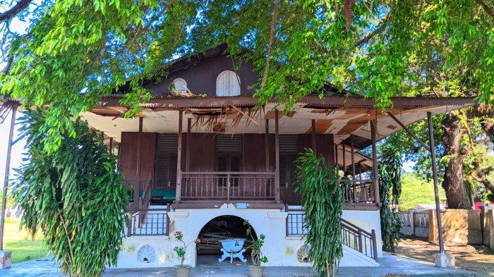 CAGAR BUDAYA : Rumah Jawatan Kantor Pos dan Telegraph, saksi bisu proklamasi kemerdekaan Gorontalo, Sabtu (5/10/2024). Wali Kota Gorontalo Adhan Dambea digugat.