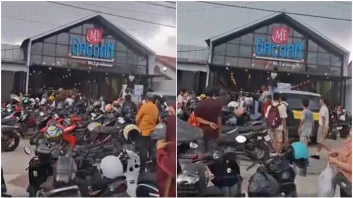 DEMO MI GACOAN -- Demo di Mi Gacoan siang ini Kamis 12 Juni 2025. Alasannya gara-gara para pekerja tak dibaya?