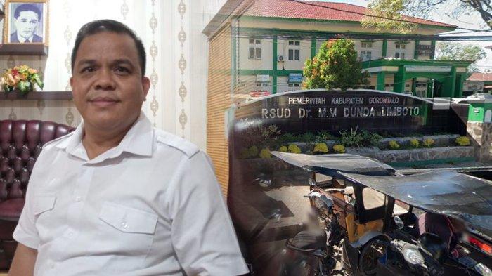 DIREKTUR RS DUNDA -- Alaludin Lapananda, Direktur RS MM Dunda dicopot dari jabatannya. Rumah Sakit Umum Daerah dr. M.M. Dunda Limboto adalah rumah sakit milik Pemerintah Kabupaten Gorontalo yang berlokasi diwilayah Kabupaten Gorontalo, Provinsi Gorontalo. Nama Rumah Sakit ini diambil dari nama seorang dokter dan tokoh pergerakan dari daerah Gorontalo yang bernama dr. Mansyour Mohammad Dunda.