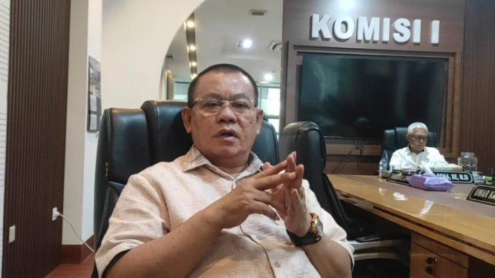 DPRD PROVINSI GORONTALO : Ketua Badan Kehormatan DPRD Provinsi Gorontalo, Fikram Salilama, Selasa (15/7/2025). Fikram tegaskan saksi PAW bagi anggota DPRD yang tidak hadir enam kali berturut-turut.