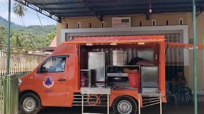 Dapur Umum BPBD rupanya tak dilengkapi alat masak lengkap.