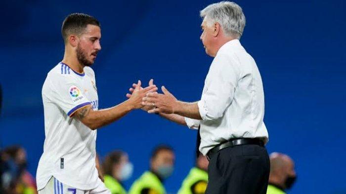 Eden Hazard menginginkan pelatih Carlo Ancelotti memberinya kesempatan berkembang di Real Madrid
