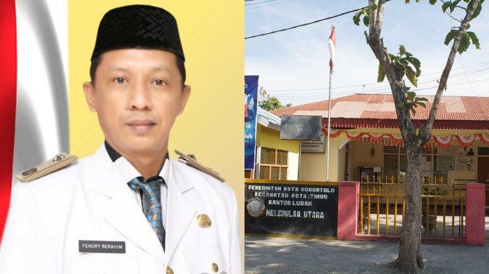 PROFIL TOKOH -- Kolase foto Fendry Berahim dan Kantor Kelurahan Heledulaa Utara. Simak perjalanan karier Fendry Berahim sebelum menjadi Lurah Heledulaa Utara. (Sumber foto: Sri Yolanda Tangahu/ Wikipedia).