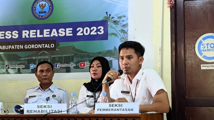 Fikri Rinaldi, Penyidik BNN Kabupaten Gorontalo. 