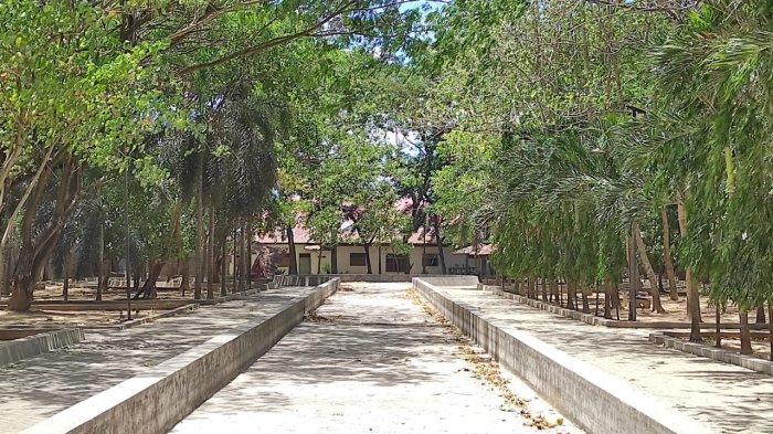 Foto ruang terbuka hijau (RTH) Taman Kren atau Smart Nursery di Kelurahan Moodu, Kecamatan Kota Timur, Kota Gorontalo, Provinsi Gorontalo