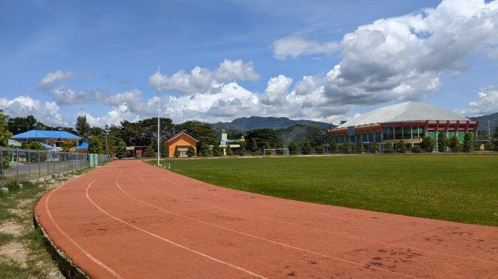 Jogging track di kawasan GOR David-Tony Limboto Kabupaten Gorontalo, Provinsi Gorontalo
