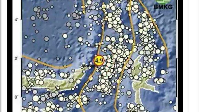 Gempa bumi baru terjadi Senin 07 Agustus 2023 siang