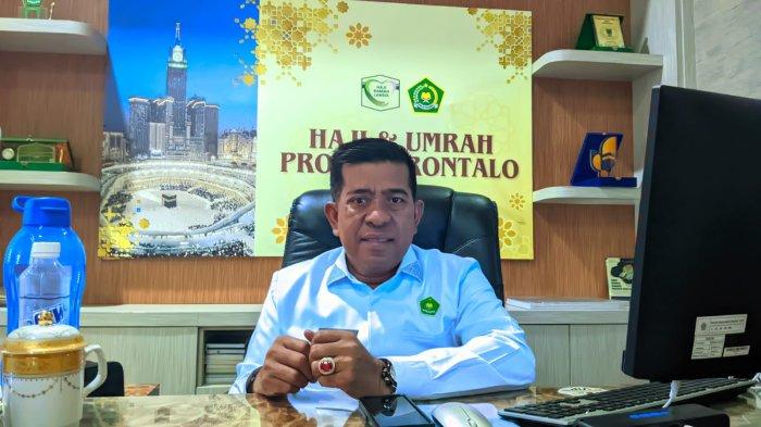 HAJI GORONTALO : Kabid PHU Kanwil Kemenag Gorontalo, Mansur Baris, Selasa (29/4/2025). Persiapan keberangkatan jamaah haji Gorontalo makin dimatangkan.