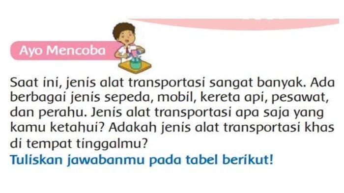 Memahami Transportasi: Contoh Soal dan Pembelajaran untuk Kelas 3 SD Memahami Transportasi: Contoh Soal dan Pembelajaran untuk Kelas 3 SD