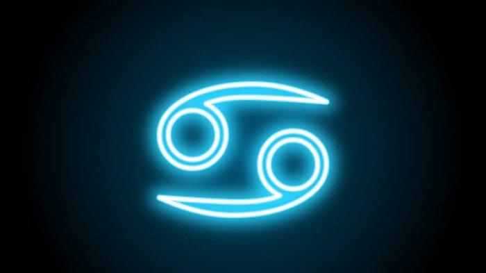 Ilustrasi lambang Zodiak Cancer untuk ramalan besok, Sabtu (10/2/2024).