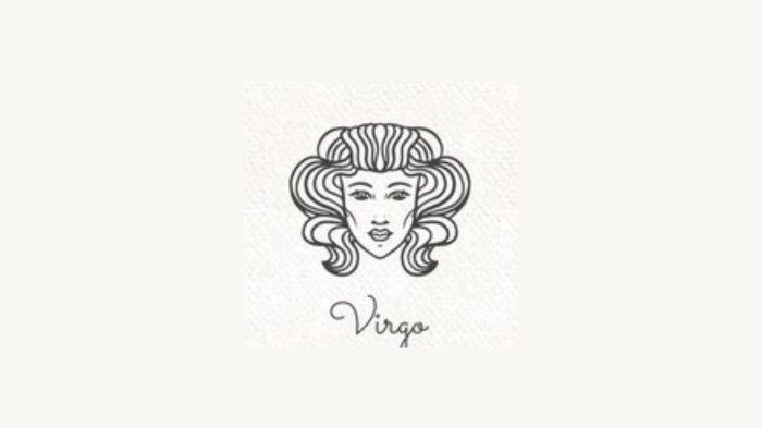 Ilustrasi lambang Zodiak Virgo.