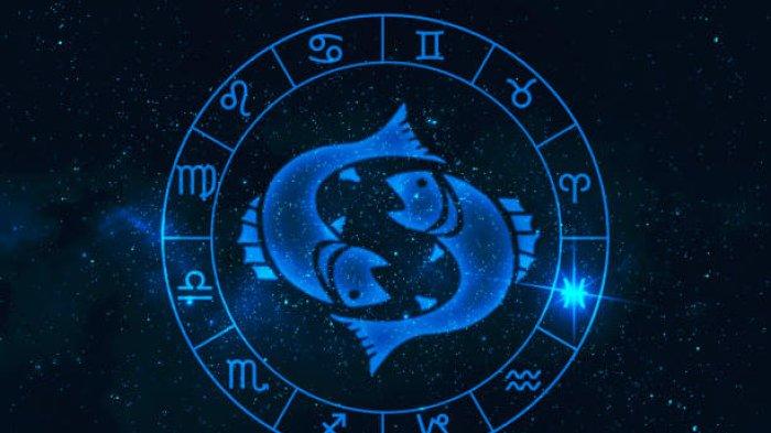 Ilustrasi simbol zodiak Pisces