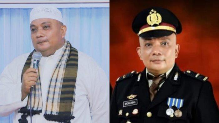 POLISI DA'I - Ipda Oyong Abas, anggota Kepolisian Polres Boalemo Gorontalo. Sosok polisi yang kerap berdakwah di acara-acara keagamaan.