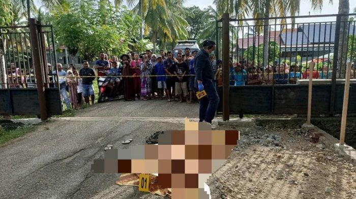 Jasad pria ditemukan warga Desa Isimu Raya Kecamatan Tibawa, Kabupaten Gorontalo, Kamis (12/12/2024).