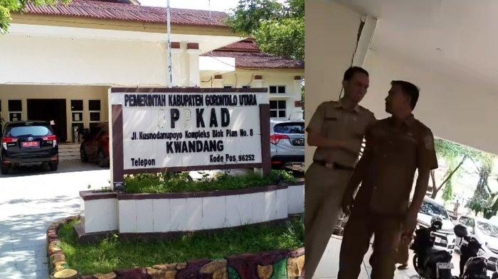 KADES NGAMUK -- Seorang kades di Gorontalo Utara mengamuk gara-gara gaji aparat desa tak dicairkan oleh pemda.
