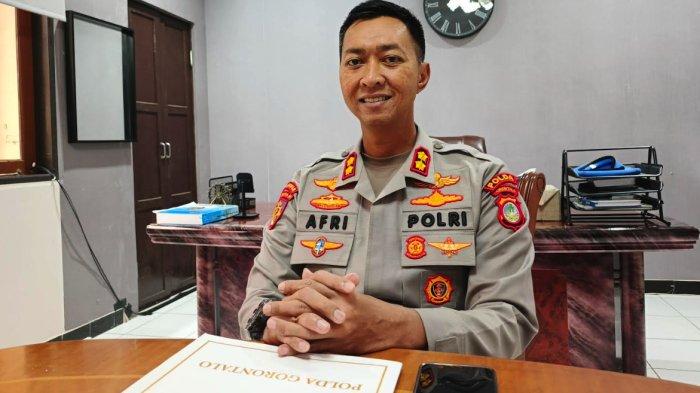 POLISI ANIAYA WARGA - Kabid Propam Polda Gorontalo, AKBP Afri Darmawan saat diwawancarai TribunGorontalo.com, Kamis (22/5/2025). Afri menegaskan pemeriksaan sudah rampung dan sidang akan segera dilakukan.