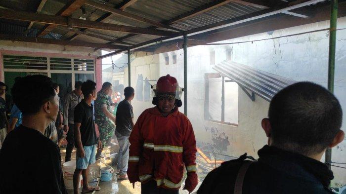 Detik-detik kebakaran Cafe Tiara di Dulomo Kota Gorontalo, owner curhat baru saja tutup