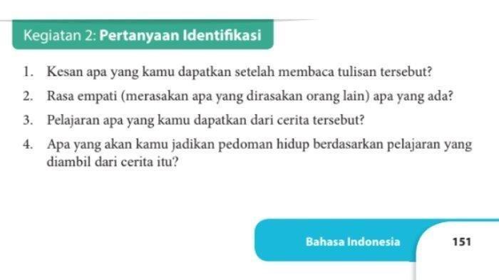 Soal tugas Kegiatan 2: Pertanyaan Identifikasi dalam buku paket halaman 210 mata pelajaran IPS kelas 9 SMP/MTs kurikulum 2013 atau K13.