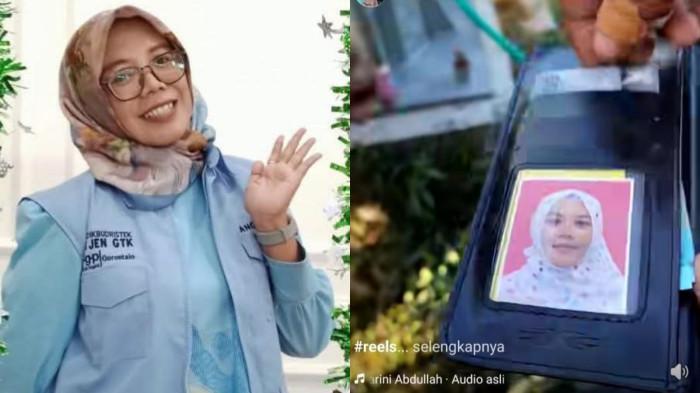KORBAN KECELAKAAN -- Kolase foto Sispan Djafar semasa hidup dan foto dompet yang ditemukan warga.  Sosok Sispan Djafar diungkap teman kampusnya.