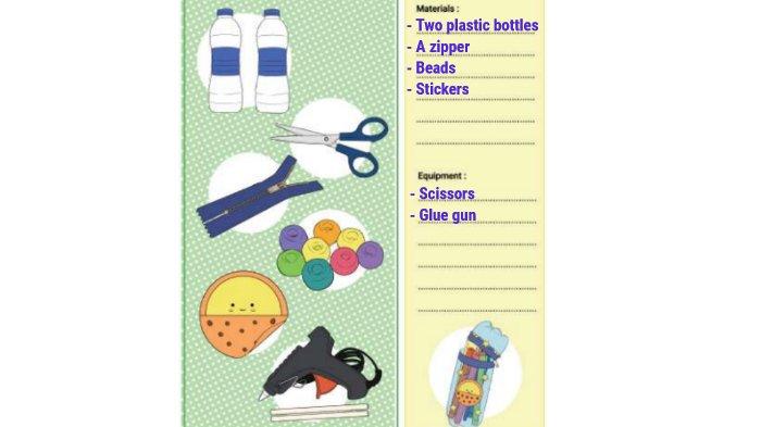 Kunci jawaban Bahasa Inggris untuk SMP Kelas 7 Buku English For Nusantara Kurikulum Merdeka Halaman 140-141 poin a atau Worksheet 3.31 Section 6 Your Turn: Writing Unit 3 Let's Clean Up pada Chapter 3 Home Sweet Home.