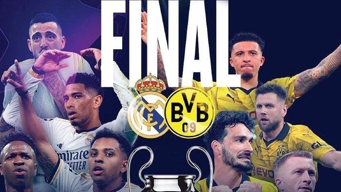 Link Live Streaming Final Liga Champions Real Madrid Vs Dortmund