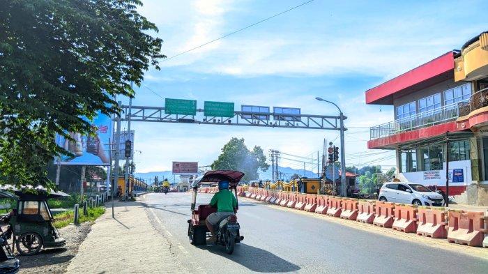 Lokasi kamera ETLE di Jembatan Telaga, Kabupaten Gorontalo. 