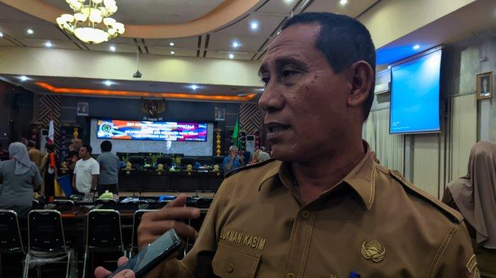Lukman Kasim, Kepala Dinas Pendidikan Kota Gorontalo, saat ditemui di kantor DPRD Kota Gorontalo, Senin (13/1/2025).