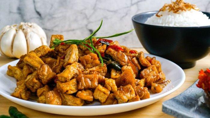 Menu Oseng tahu tempe