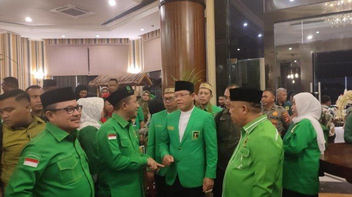 Plt Ketua Umum Dewan Pimpinan Pusat (DPP) Partai Persatuan Pembangunan  (PPP) Muhammad Mardiono mengunjungi Provinsi Gorontalo sejak Minggu 23 Juli 2023 hingga Senin 24 Juli 2023. 