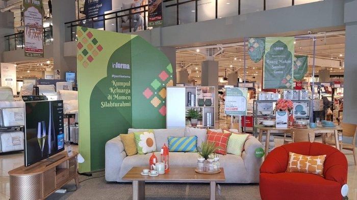 PROMO FURNITURE--Informa Gorontalo bertempat di Jalan S. Parman Kelurahan Biawao, Kota Gorontalo, tawarkan promo menarik bagi masyarakat di momen Ramadan dan Hari Raya Idul Fitri 1446 Hijiriah.Promo menarik ini guna membantu para pelanggan mempersiapkan ragam aktivitas saat menjalani Ramadan dengan khidmat, Kamis (20/3/2025).