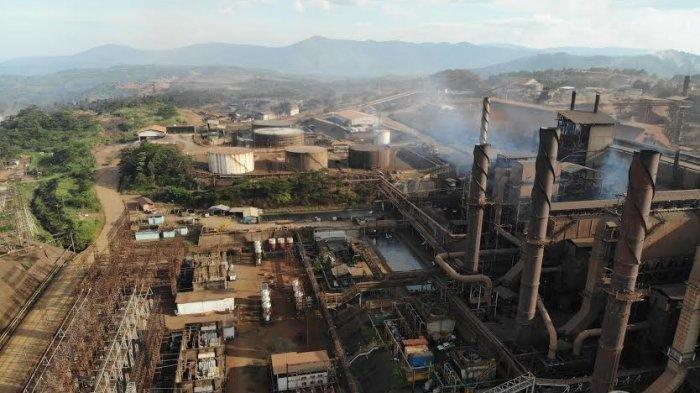 (Ilustrasi) Pabrik pertambangan nikel milik PT Vale Indonesia