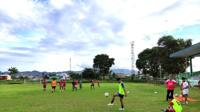 Sesi latihan Persidago jelang Piala Indonesia 2023.