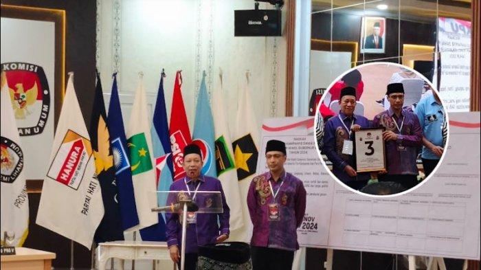 Pasangan Hamzah Isa dan Abdurrahman Abubakar Bahmid (HIBAH) mendapatkan nomor urut 3 di Pilgub Gorontalo 2024.