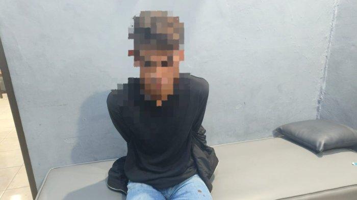 Pelaku penikaman di Kota Gorontalo berhasil diamankan Polresta Gorontalo Kota, Jumat (6/12/2024).