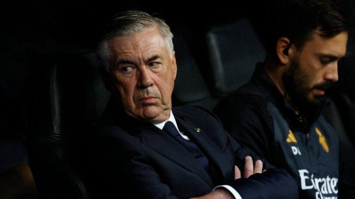 Pelatih Real Madrid Carlo Ancelotti 