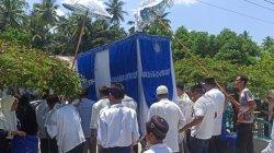 Potret pemakaman Hasan Saputro Marjono, mahasiswa IAIN Gotontalo yang meninggal saat mengikuti kegiatan organisasi kemahasiswaan.