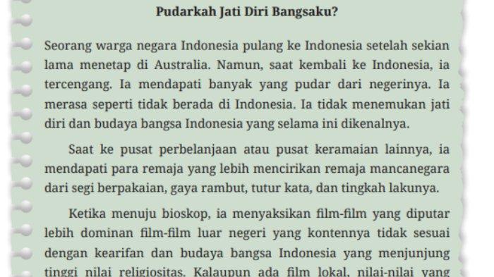 Cerita untuk menjawab tugas 'Ayo, Berdiskusi' dalam buku paket halaman 107-108 mata pelajaran Pendidikan Pancasila kelas 8 SMP/MTs Kurikulum Merdeka.