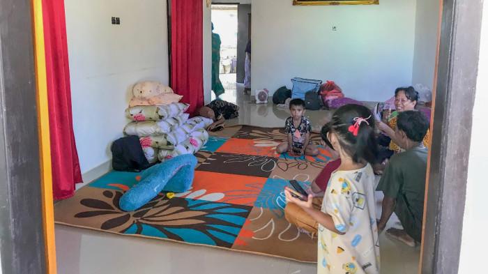 Pengungsi Kelurahan Tanjung Kramat