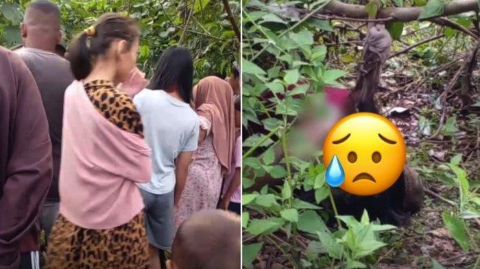 PENEMUAN JASAD - Potret masyarakat Desa Ketapang Kecamatan Gentuma Raya Gorontalo Utara dihebohkan penemuan mayat perempuan, Kamis (2/1/2025). Kasus kematian Julia Sangala ini kini masih misteri.