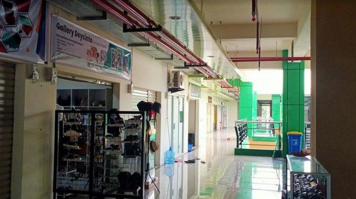 Potret salah satu lapak di Pasar Modern Limboto Kabupaten Gorontalo