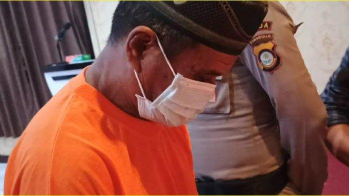 Pria paruh baya di Kecamatan Tapa Kabupaten Bone Bolango ditetapkan sebagai tersangka pencabulan anak di bawah umur